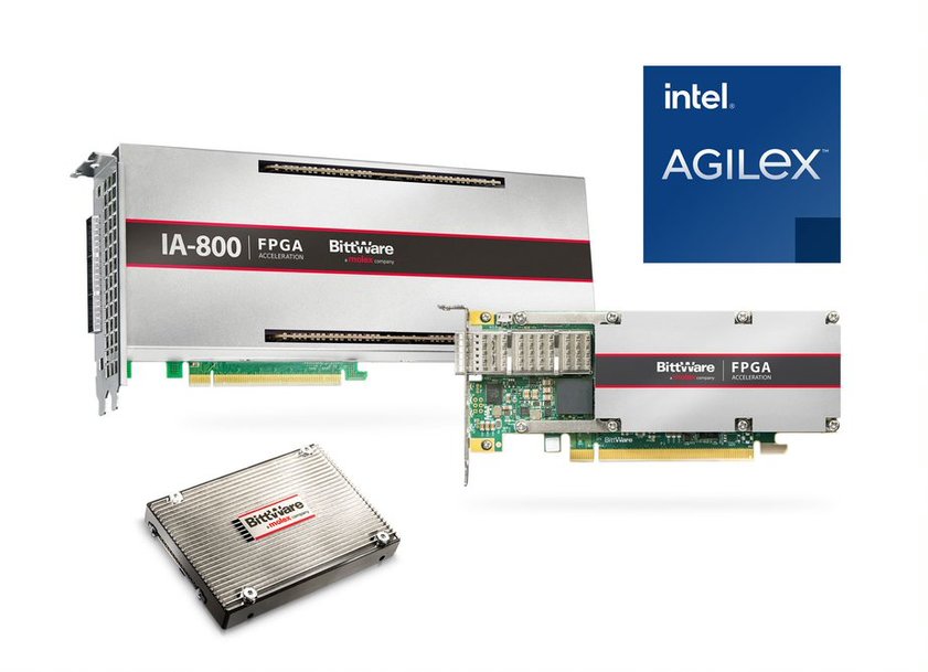 BittWare élargit la série IA de sa gamme de produits accélérateurs à base de FPGA Agilex™ d’Intel® pour faire face aux charges de travail à grand volume de données dans les secteurs de l’informatique, des réseaux et du stockage